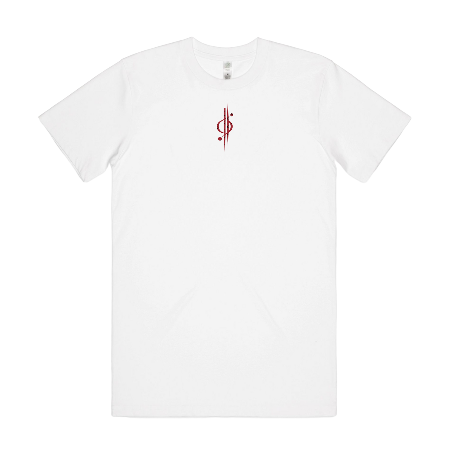 Wo's White Imperial Crimson Tee