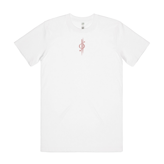 Wo's White Sakura Veil Tee