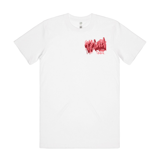 Wo's White Triad Signature Tee